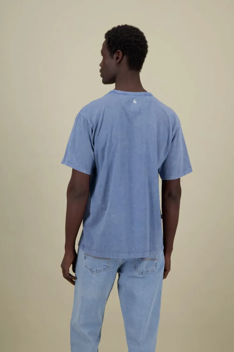 T-Shirts & Polos*Colours & Sons T-Shirt Stone Washed - Great Wave
