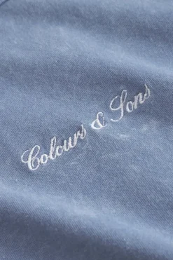 T-Shirts & Polos*Colours & Sons T-Shirt Stone Washed - Great Wave