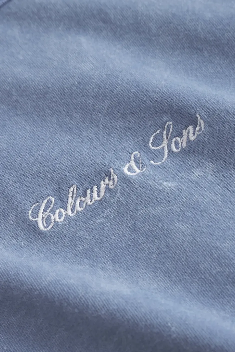 T-Shirts & Polos*Colours & Sons T-Shirt Stone Washed - Great Wave