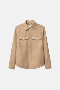 Hemden*Colours & Sons Wildleder Shirt - Beige