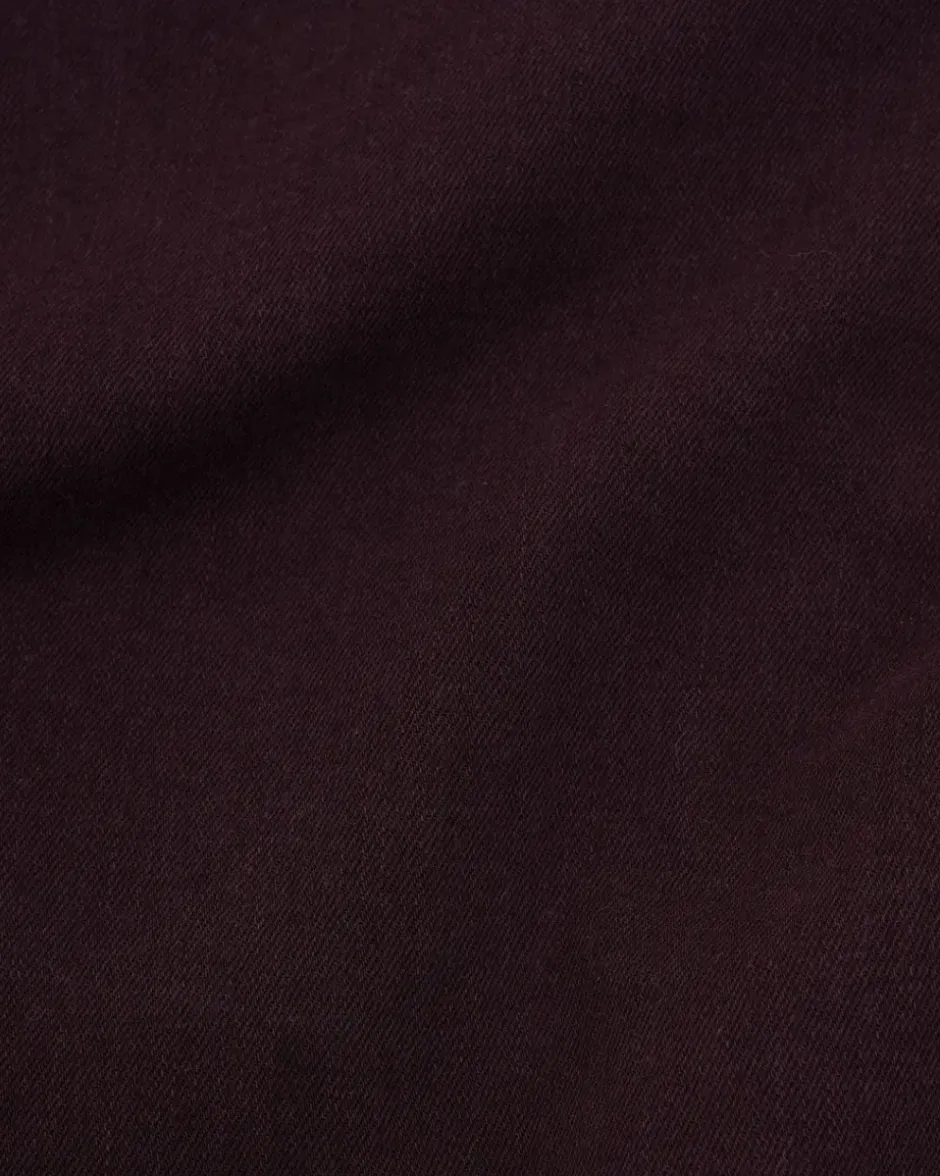 Jacken*Colours & Sons Worker Jacket Coloured Denim - Port Wine