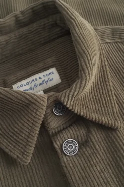 Jacken*Colours & Sons Worker Jacket Cord - Olive