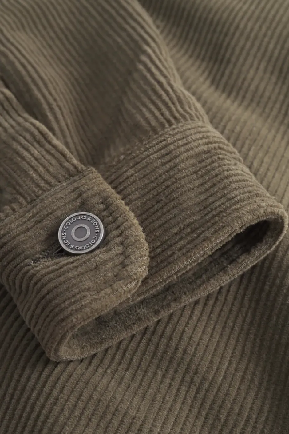 Jacken*Colours & Sons Worker Jacket Cord - Olive