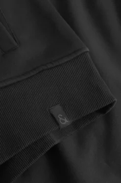Sweatshirts*Colours & Sons Zip Hoodie-washed - Anthracite